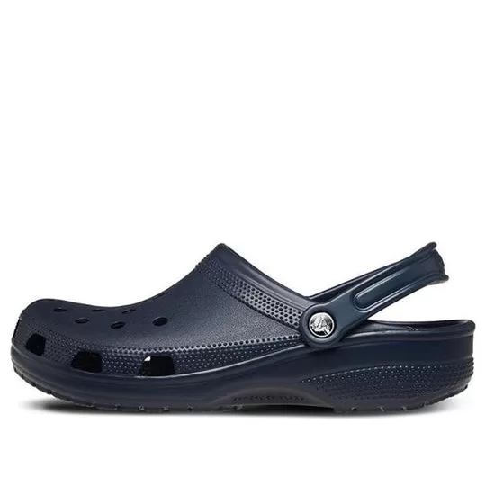 Crocs Classic Beach Unisex Blue Black Sandals 'Blue Black' 10001-410 Crocs Classic Beach Unisex Blue Black Sandals 'Blue Black' 10001-410