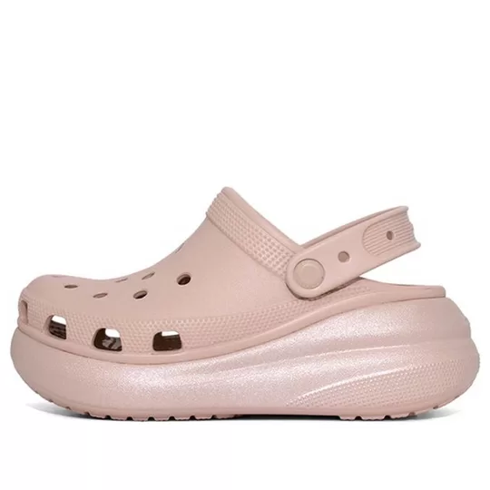 Crocs Classic Crush Shimmer Clog 'Pink' Crocs Classic Crush Shimmer Clog 'Pink'