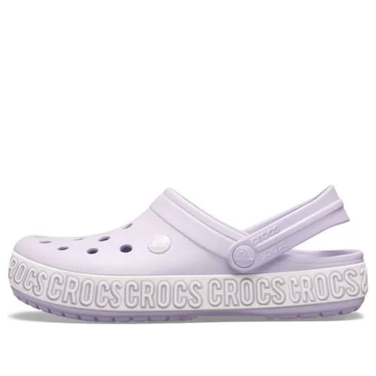 Crocs Crocband Logo Mania Clogs 'Lilac' Crocs Crocband Logo Mania Clogs 'Lilac'