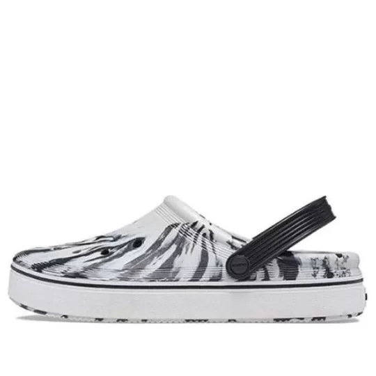 Crocs Off Court Clogs 'Marble White Black' Crocs Off Court Clogs 'Marble White Black'
