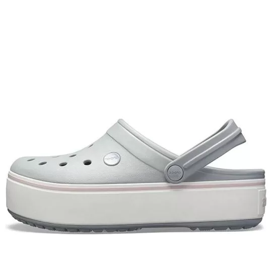 Crocs Platform Clog 'Light Grey' Crocs Platform Clog 'Light Grey'