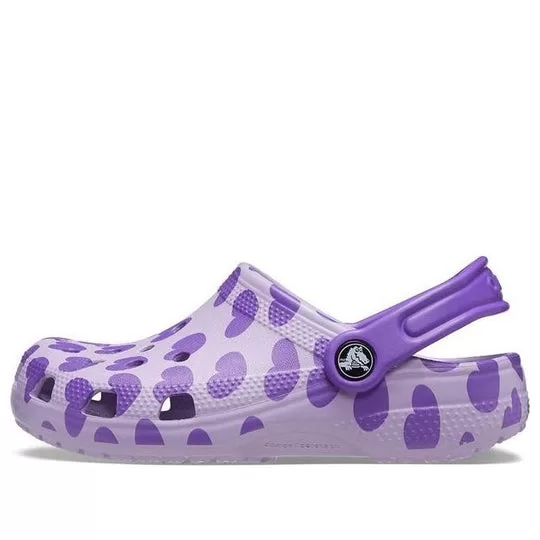 (GS) Crocs Classic Easy Icon Clogs 'Purple' (GS) Crocs Classic Easy Icon Clogs 'Purple'