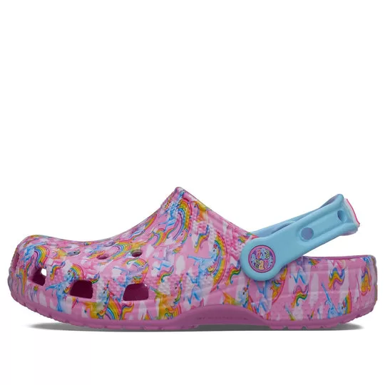 (GS) Crocs x Lisa Frank Classic Clogs 'Pink Blue' 208826 (GS) Crocs x Lisa Frank Classic Clogs 'Pink Blue' 208826