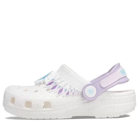 (TD) Crocs Classic Fun Lab I AM Frozen II Clog 'White Lila' (TD) Crocs Classic Fun Lab I AM Frozen II Clog 'White Lila'
