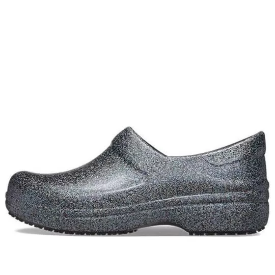 (WMNS) Crocs Neria Pro Li Literide Work Clogs 'Silver Grey' 209219 (WMNS) Crocs Neria Pro Li Literide Work Clogs 'Silver Grey' 209219