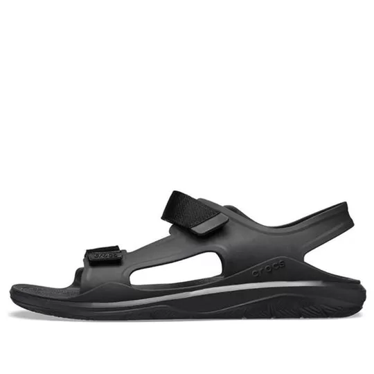 (WMNS) Crocs Swiftwater Sandals 'Black' (WMNS) Crocs Swiftwater Sandals 'Black'